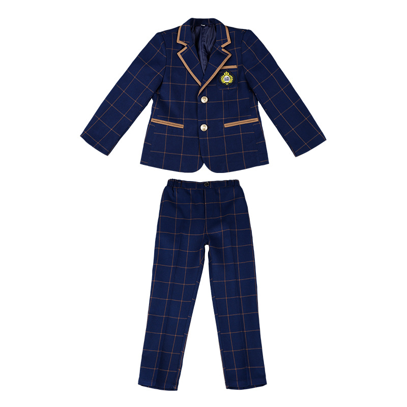 Children's Suit Primary School School Dress Suit Girls British Style Class Suit Group Buying Kindergarten Performance Garden Suit Autumn