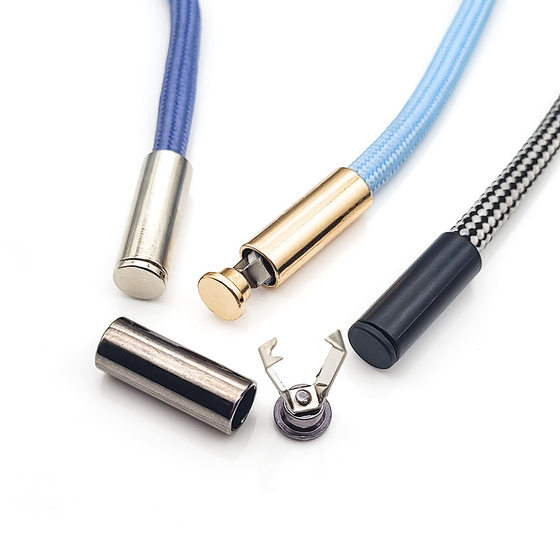 Metal Straight Hanging Bell Down Casual Clothing Accessories Rope Buckle Sweatshirt Hat Rope Adjusting Button Loose Stop Rope Button