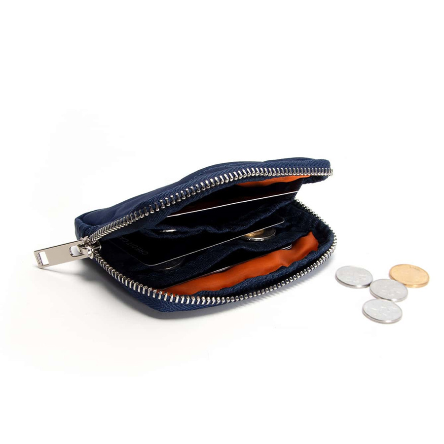 Simple and compact multi-functional Coin Coin purse hand-held RFID anti-theft card swiping bag mini key storage bag_voghion.com