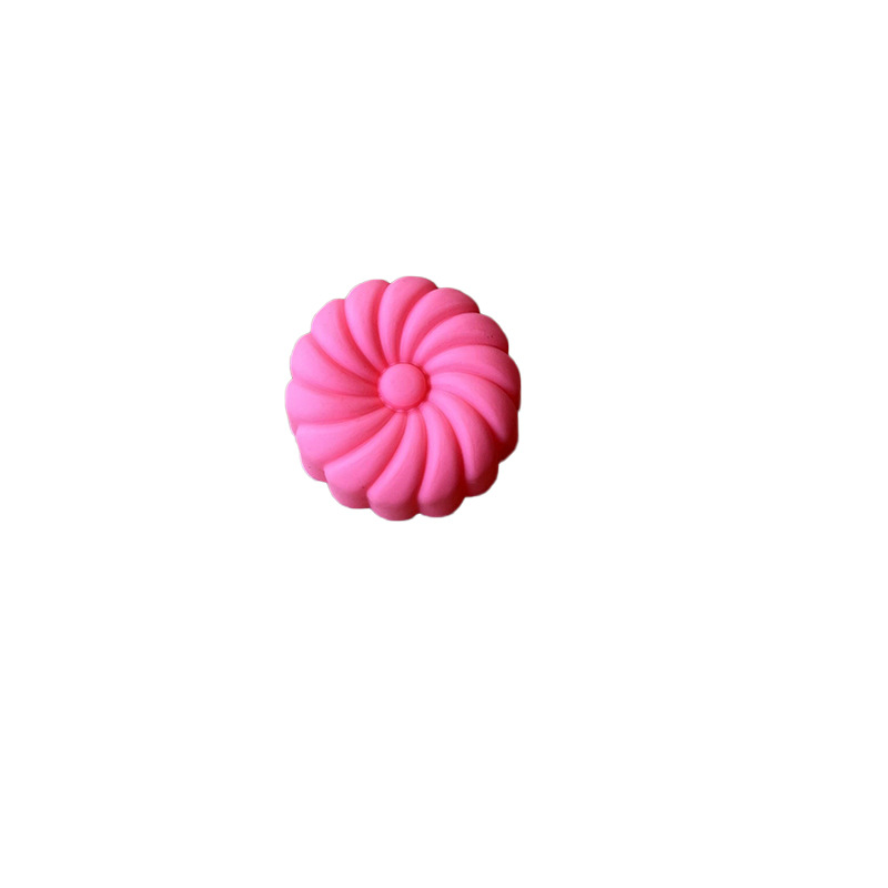 Spot 5cm Pumpkin Flower Mafen Cup Egg Rice Cake Mold Jelly Pudding Baking Mold Food Grade Silicone Mafen Cup