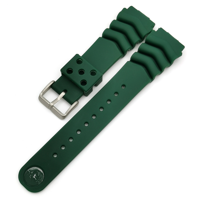 Suitable for Seiko Water Ghost Canned Abalone 007 Series 18mm 20mm 22mm Rubber Watch Strap