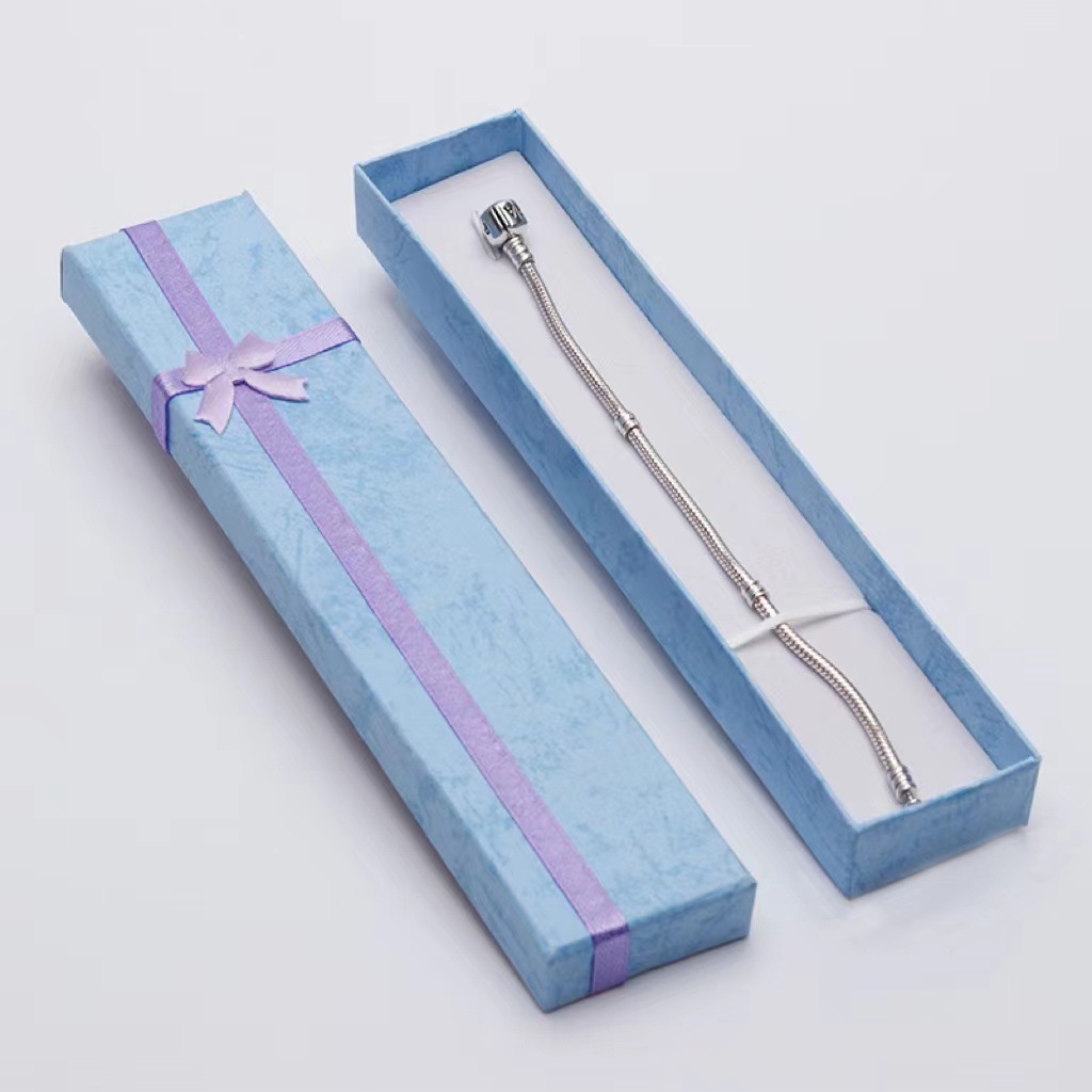 Low price cloud long box bracelet hairpin gift box jewelry packaging box necklace box rectangular jewelry jewelry packaging box