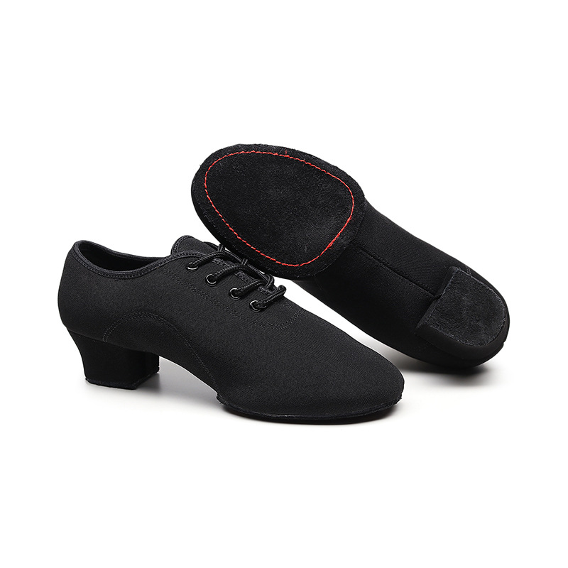 Latin Dance Shoes Adult Outfit Women's Body Practice Shoes Teacher's Shoes Cross-border Square Dance Shoes Oxford Cloth Dance Shoes