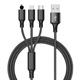 Cool black [1.2 m] 3A pure copper fast charging