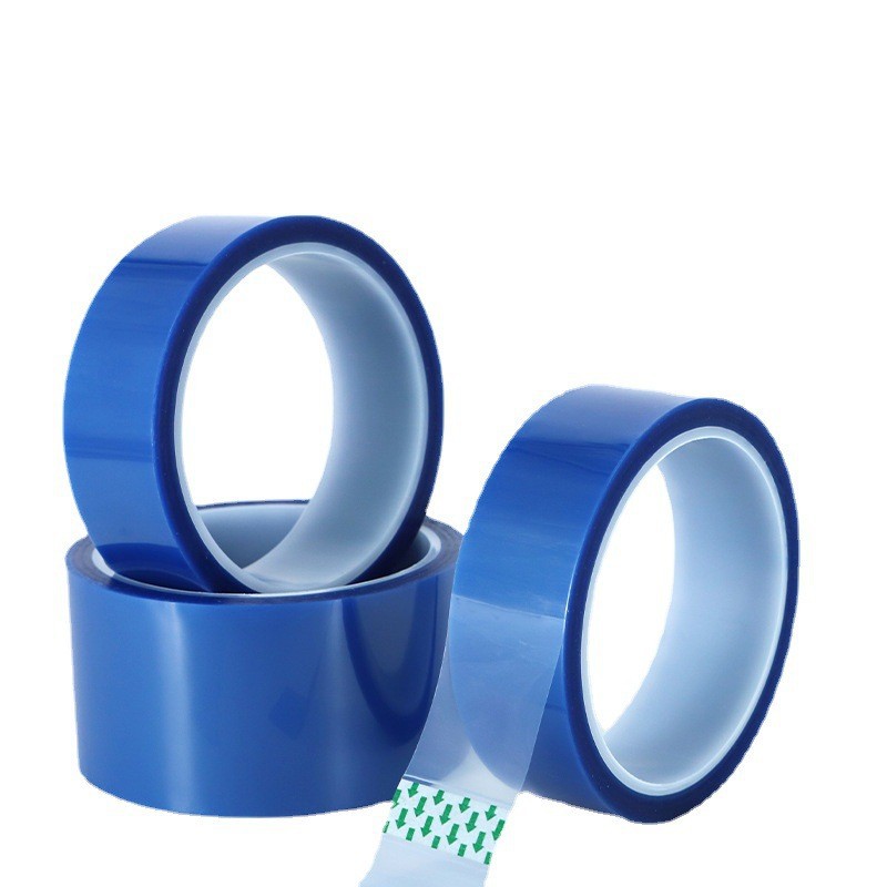 Pet Blue High Temperature Tape 0.06MM Battery Thermal Transfer Special Color Tape No Residual High Temperature Tape