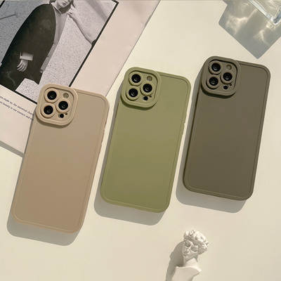 Frosted Premium Color Applicable iPhone13 Phone Case Apple 15Pro Angel Eye 16 Case 14plus Silicone X