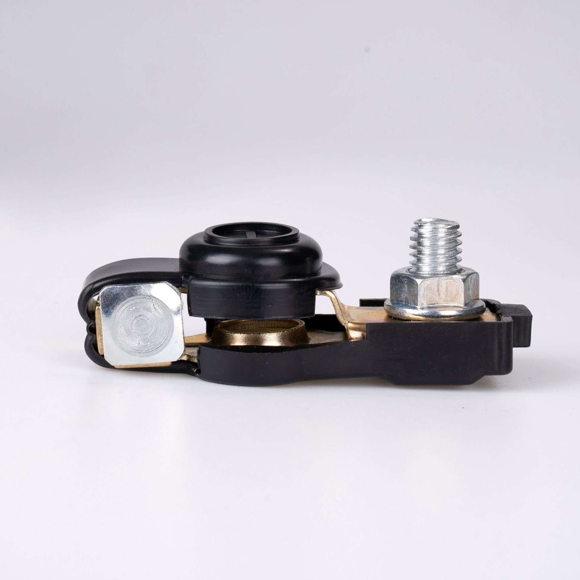 Wholesale car battery pile head connector battery clip copper pile head battery clip large positive and negative red and black battery connector