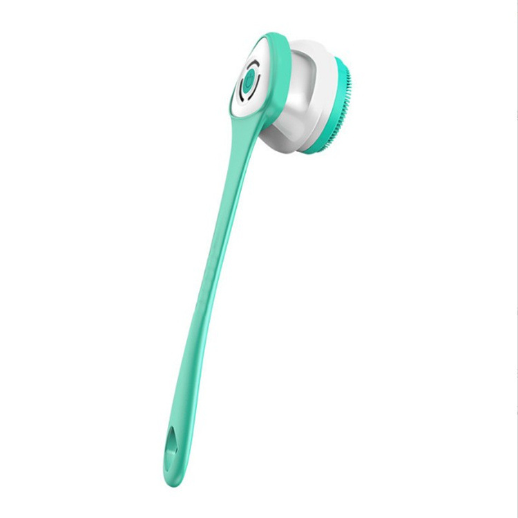 New waterproof electric bath brush household multi-functional lazy long handle bath brush don't ask people to rub Bath back brush