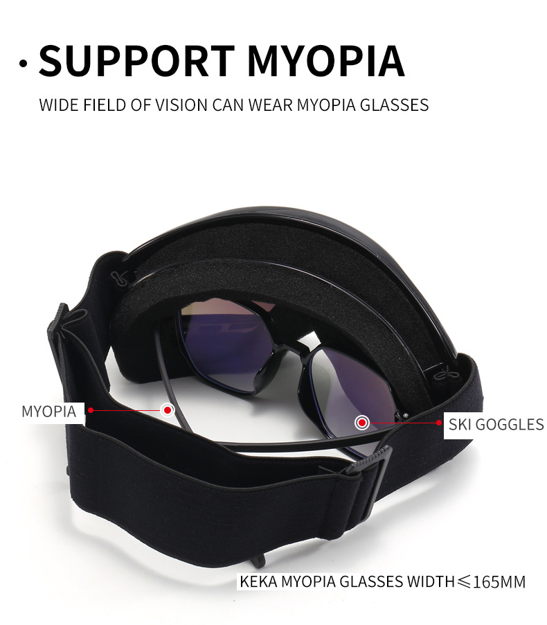 New outdoor sports sunglasses children's windproof protective glasses Fashion dazzling children skiing mirror_voghion.com