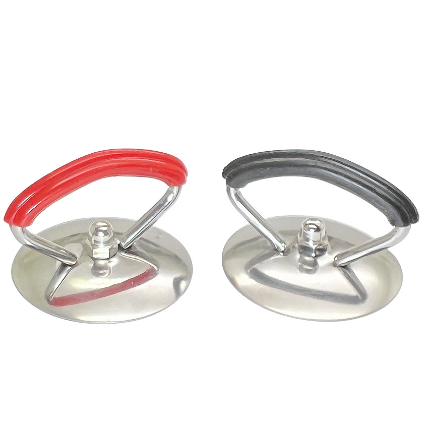 Factory direct glass lid universal lid handle top cap anti-scalding stainless steel plastic handle top bead cover bead