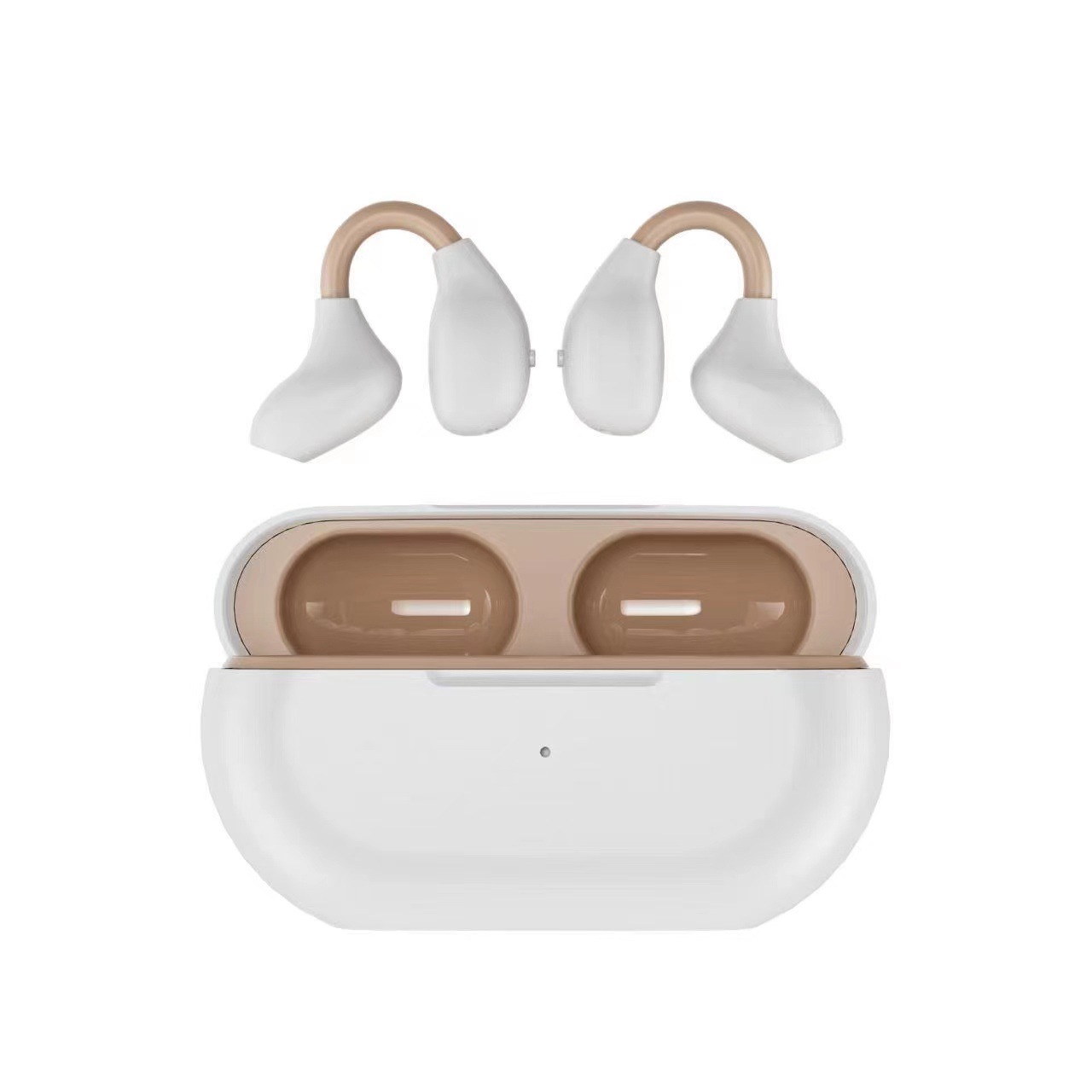Cross-border tws Clip Ear Bluetooth Headset True Bone Conduction Long Endurance Wireless Ear Clip Sports Headset Not Ear