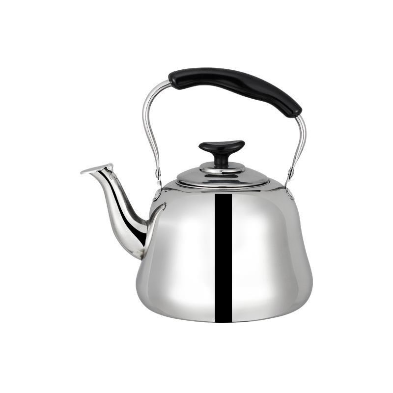 Factory Direct cross-border stainless steel kettle household gas induction cooker universal large capacity sound kettle