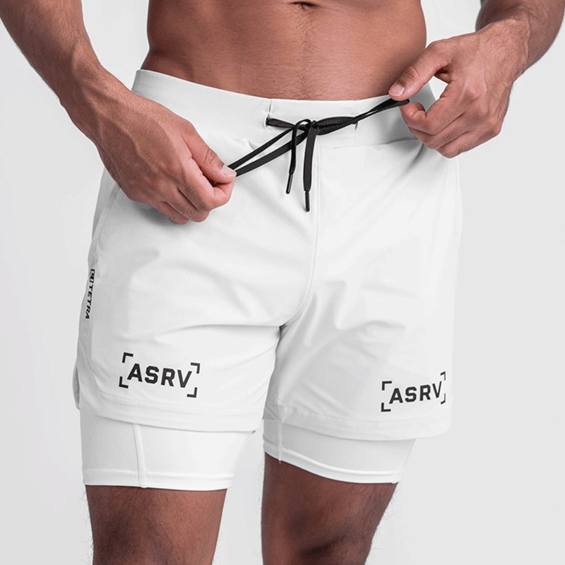 Summer Men's Sports Shorts American Style Youth Anti-walking Quick-drying Pants Men's plus size Multi-bag Running Training Pants