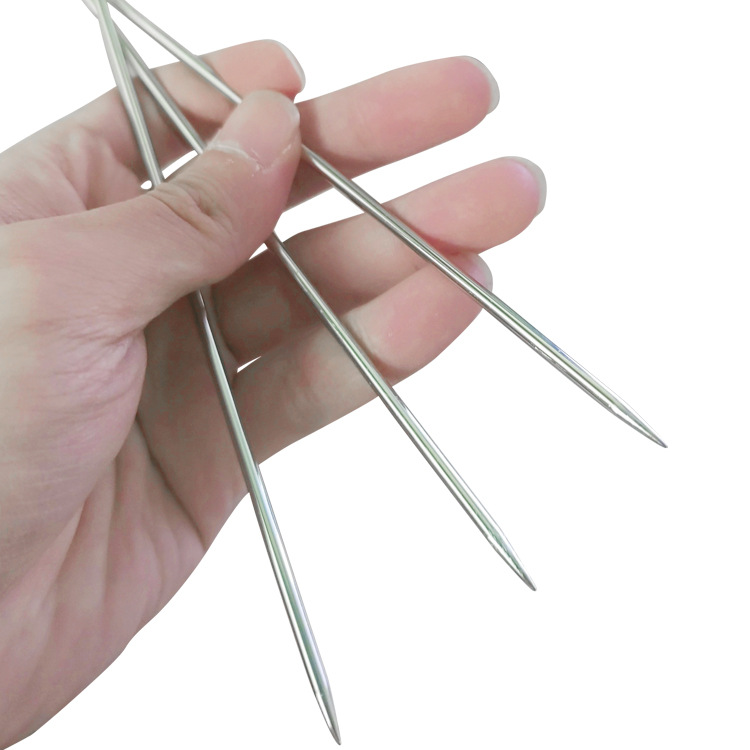 Thick 3mm handmade needle large steel needle plus thick needle sack needle hemp rope needle packaging sealing bag mouth multi-model hand sewing needle