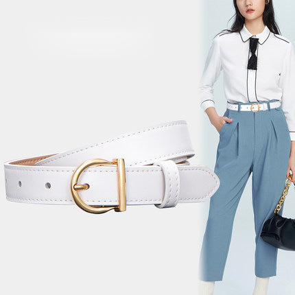 Belt women's all-match decorative jeans with suit ins trendy 2021 new popular Belt