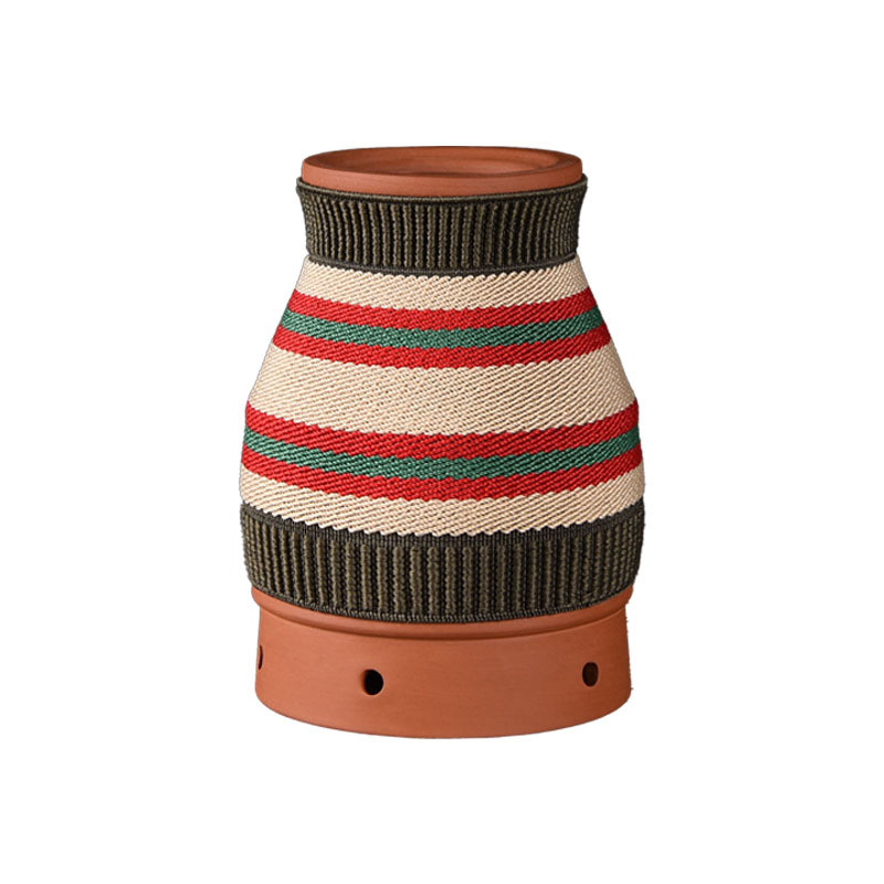 Zisha Moxibustion Pot Ceramic Double-layer Heat Insulated Moxibustion Cup Moxibustion Scraping Multifunctional Ceramic Pot Moxibustion Pot