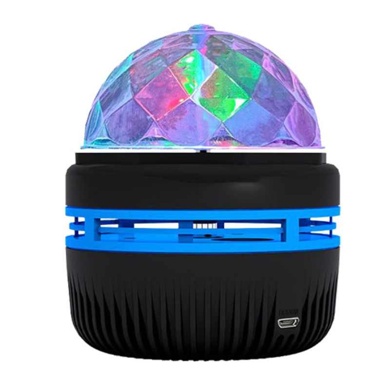 Cross-border aurora night light crystal starry sky decorative light plug-in self-walking magic ball atmosphere light remote control water ripple projection lamp