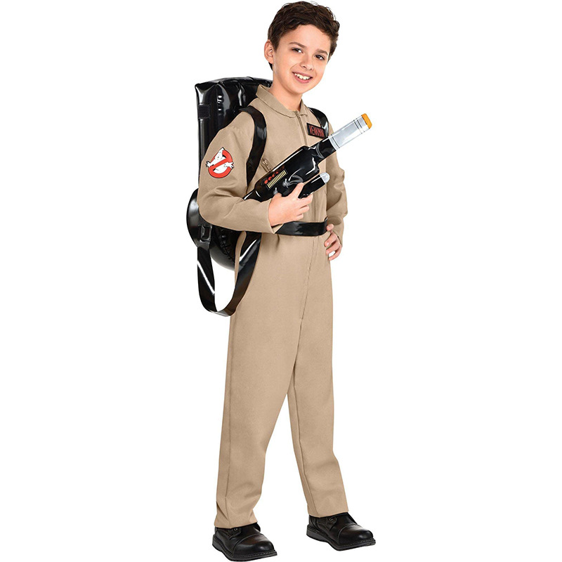 Cross Border Halloween Party Ghostbusters One Piece Costume Kids cosplay Proton Inflatable Backpack Gun