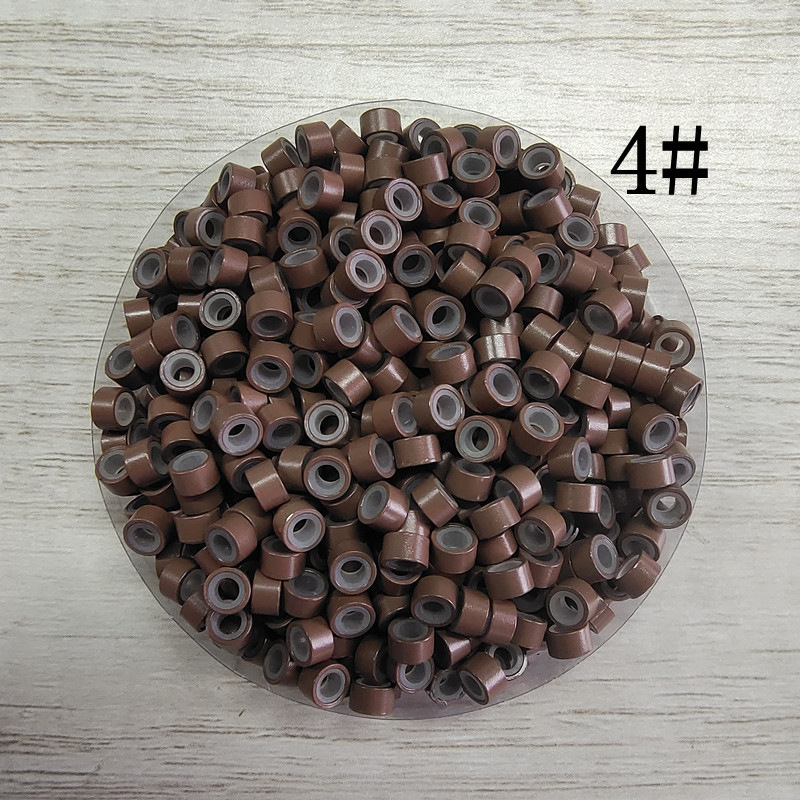 Cross-border Explosion Seamless Hair Buckle Silicone Flared Hair Ring Laser Gold Wire Wig Hair Buckle Seamless Hair Ring