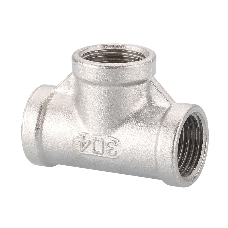 304 stainless steel water pipe joint 4 tap joint tee inner and outer wire to wire reducer 4 split to 6 split tap water fittings