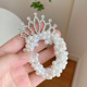39# Color rhinestone Pearl Hair ring