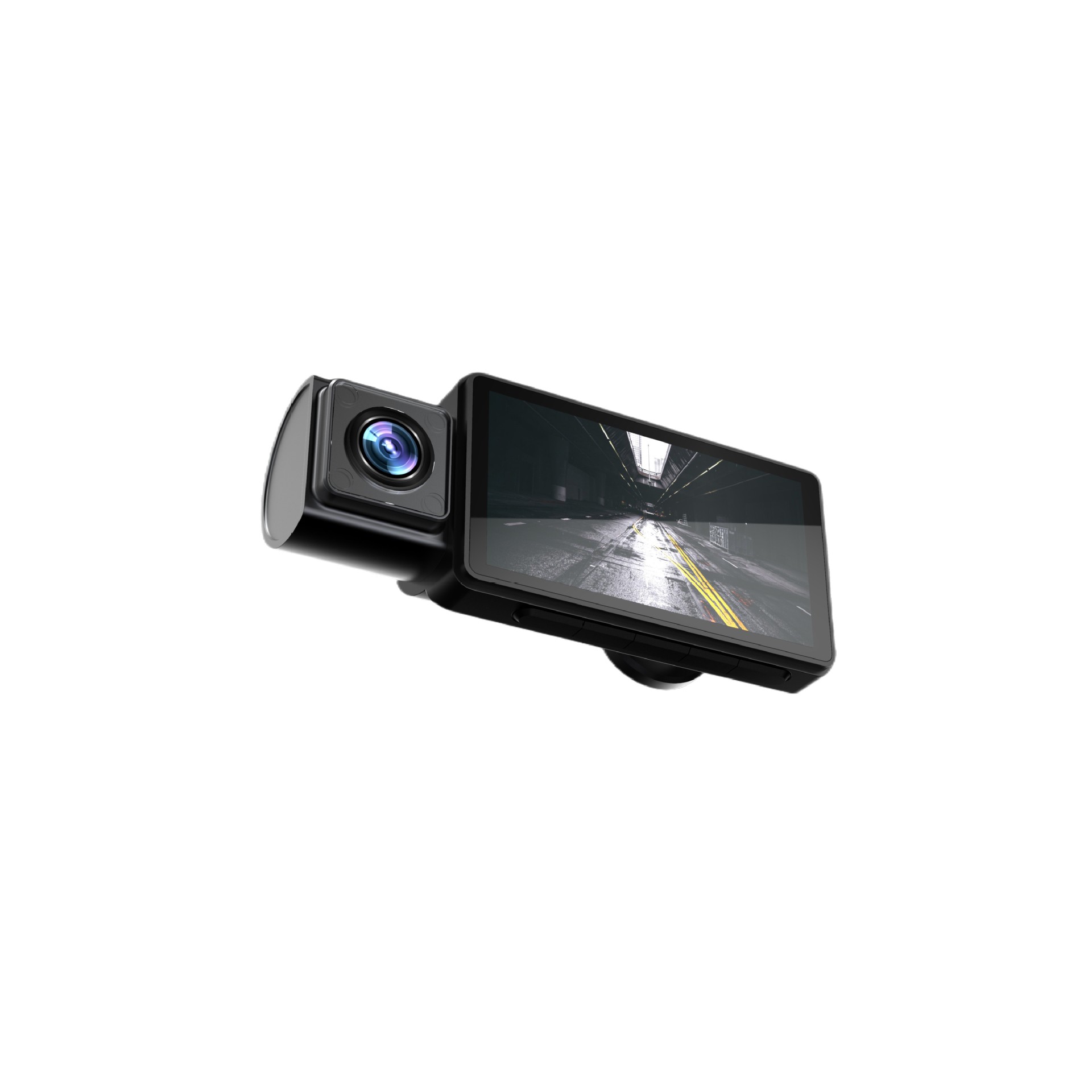 J08 hd 2k + 1080p + 1080p3録画同顕3レンズwifi + gpsスタンドhdドライブレコーダー