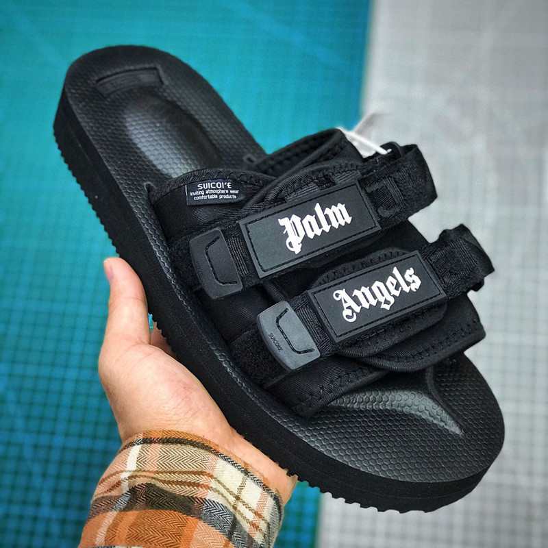 Summer sucoke slippers men's trendy couple's beach shoes Japanese style trendy brand fashionable sandals women's outdoor thick-soled slipper