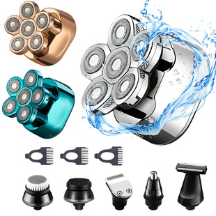 Multifunctional electric shaver men hair clipper electric razor beard knife razor bald head machine wholesale