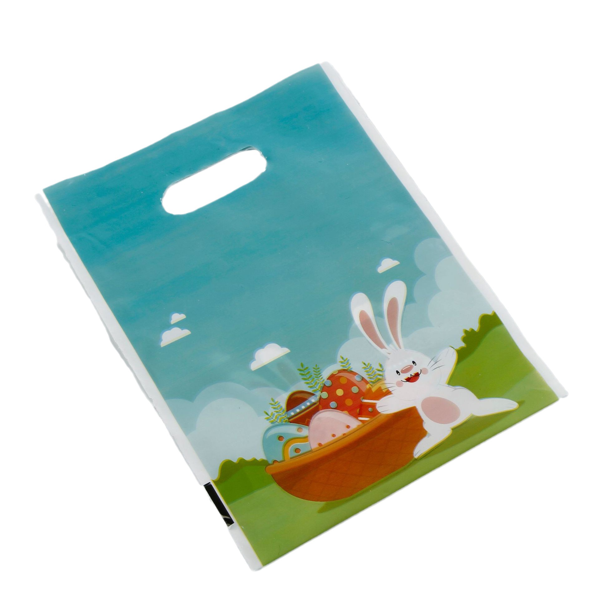 Easter Drawstring Gift Bag Party Party Bunny Egg Gift Bag Packaging Cartoon Color Drawstring Gift
