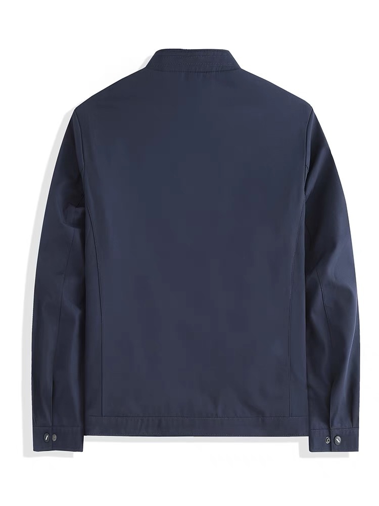 Dad's Coat Spring and Autumn Top Middle-aged Men's 2023 New Winter Thickened Middle-aged Grandpa Casual Jacket