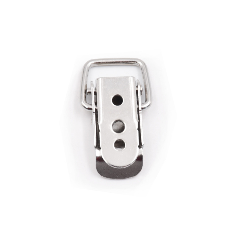 H007 luggage buckle lock wooden box universal buckle stainless steel duckbill spring buckle spring buckle toolbox