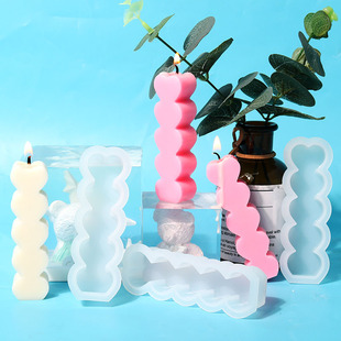 Triumphant diy drop mold 5 even love candle silicone mold new product atmosphere candle atmosphere feeling
