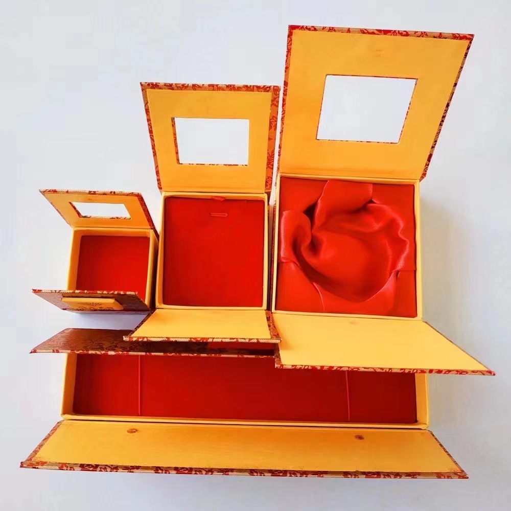 Wholesale jewelry box factory direct packaging bracelet pendant necklace ring box Wholesale gift packaging