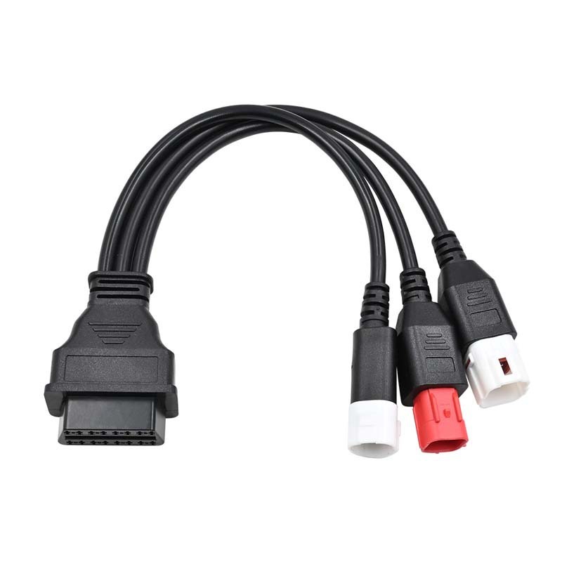 ヤマハ34pin 6pin honda to OBD 16pinホンダヤマハバイク中継線|undefined