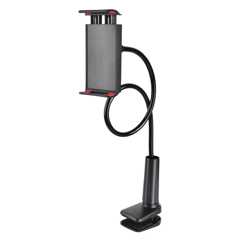 Lazy plastic phablet stand spiral adjustable universal desktop live drama spot