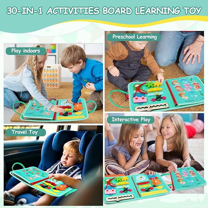 New hot portable felt learning board baby infant Pink children educational toys felt Learning Board