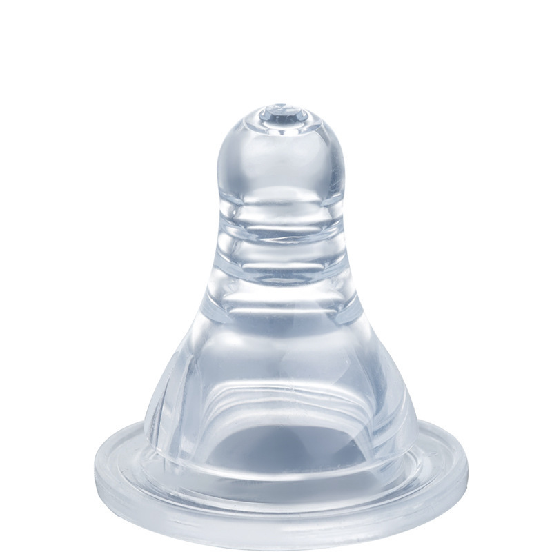 Mother and baby source factory wholesale direct standard mouth Breast Milk Baby liquid silicone baby food grade nipple