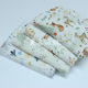 Bamboo Fiber Double Gauze Cartoon Digital Printing Baby Clothing Pajamas Bedding Fabric