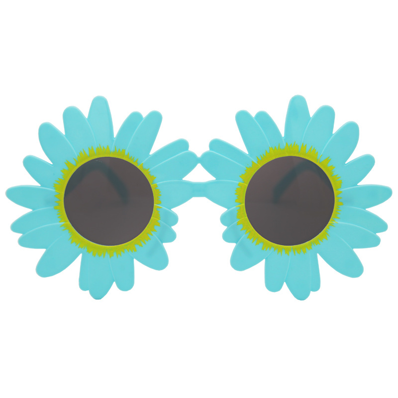 Factory direct sunflower daisy flower glasses adult children's birthday party funny photo decoration props