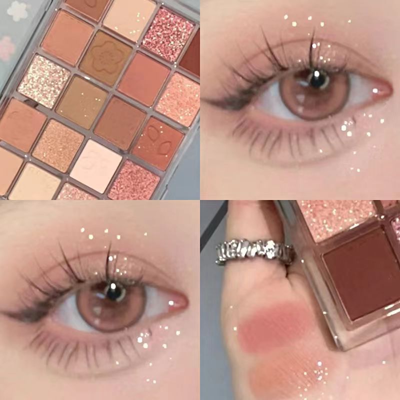 JADED Yida pure desire style 20 color eyeshadow plate earth color Pearl matte portable daily all-match affordable student