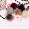 Fox fur ball artificial fur ball imitation Fox raccoon fur ball clothing shoes and hats accessories fur ball accessories manufacturers wholesale
