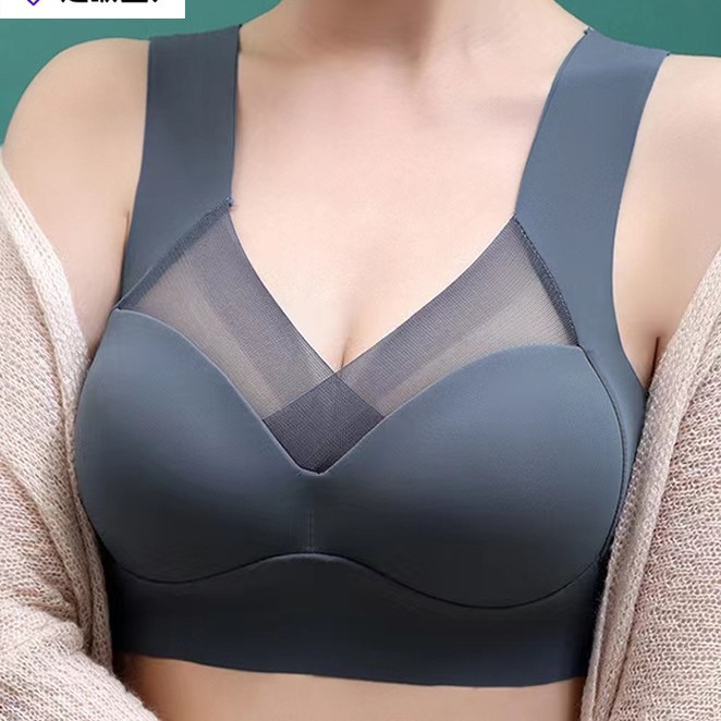 Factory wholesale push-up beauty back wrap chest vest women's all-in-one fixed cup no rims breast-retracting sleep bra