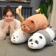Cross-border we Naked Bear plush toys three bear soft doll girls holding long pillow a generation of hair