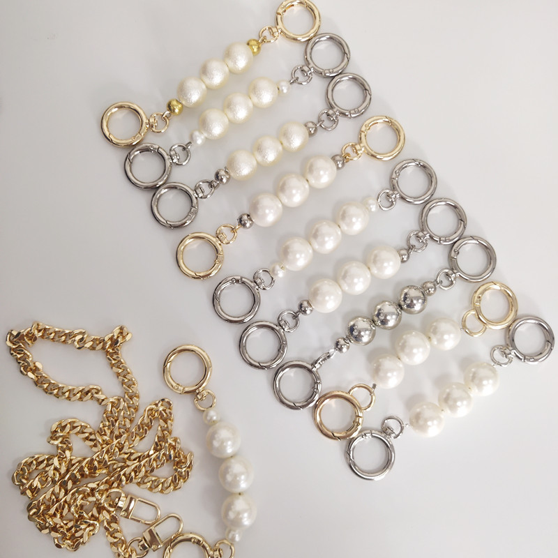 Pearl Chain Old Flower Bag Transformed Crossbody Bag Shoulder Strap Pearl Bag Chain Bag Extended Chain Bag Plus Chain Bag