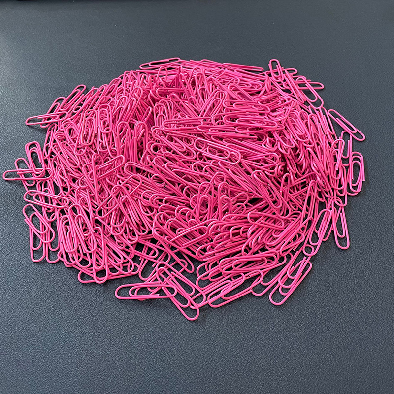 Cross-border color paper clip curve 25mm28mm33mm pin folder folder multicolor 50mm color needle