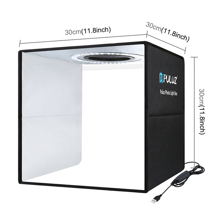PULUZ Fat Cow ring lamp highlight portable studio set 30cm photo props photographic equipment