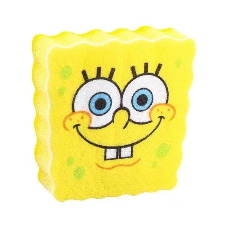 Cute Spongebob Drying Rack Wholesale Household Kitchen Sink Storage Rack Dishwashing Brush Wipe Sink Wall-Mounted
