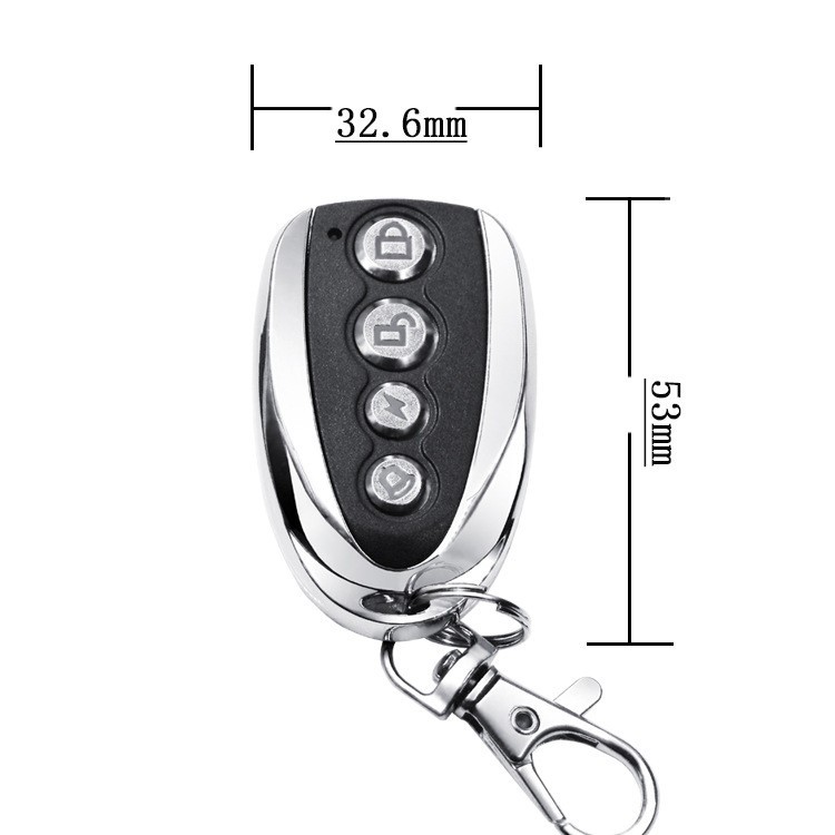 U-shaped wireless remote control learning/siren for copy remote control electric rolling shutter door rolling gate garage key