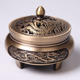 Dragon and Phoenix Chengxiang Carved Tripod Stove 22 Lid Optional