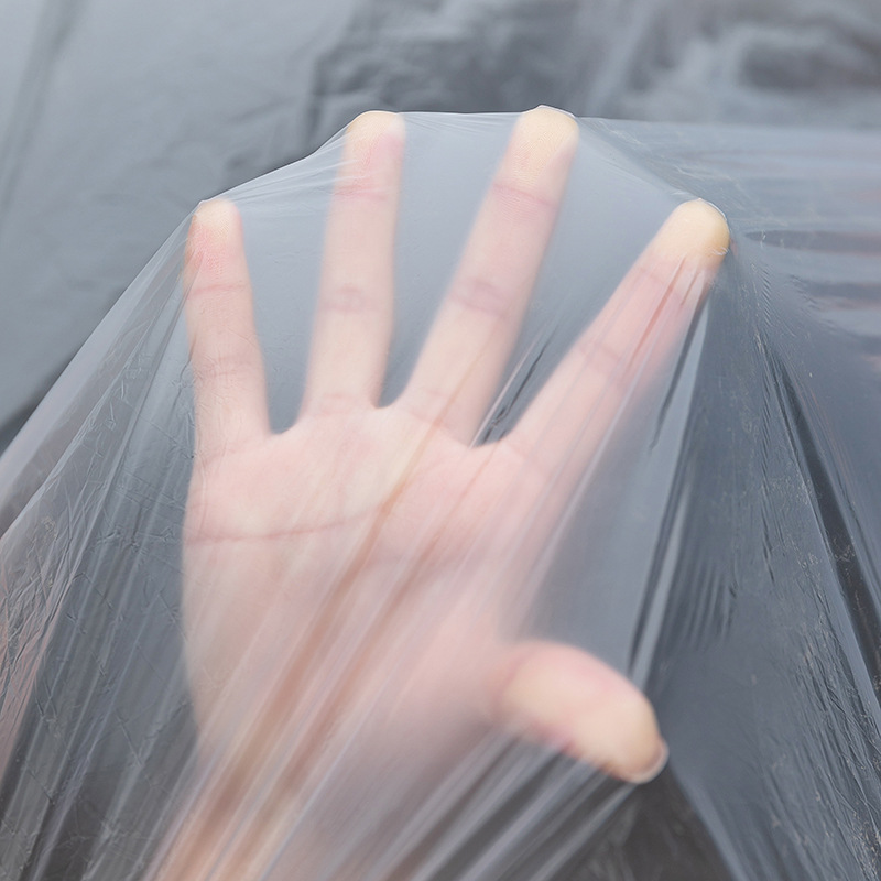 Factory car disposable car clothing transparent car clothing plastic PE film car clothing car dust cover